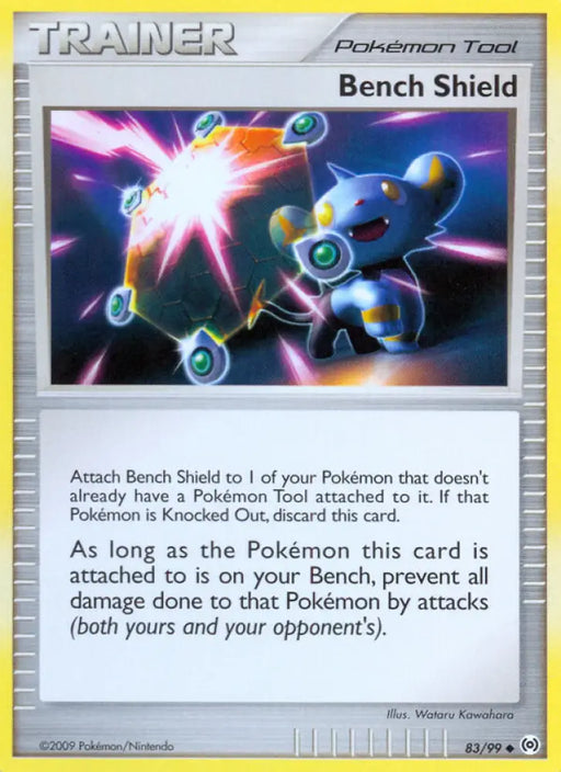 Bench Shield (83/99) [Platinum: Arceus] - Pokemon Single