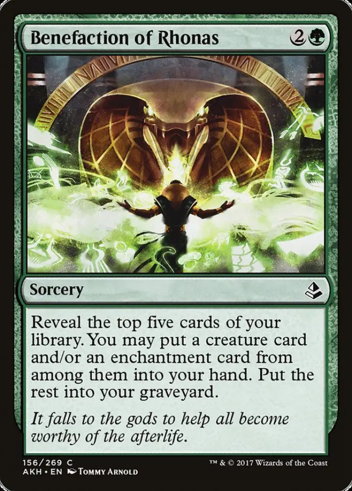 Benefaction of Rhonas [Amonkhet] - MTG Single