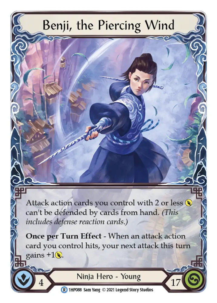 Benji the Piercing Wind [1HP088] (History Pack 1) - Flesh And Blood Single