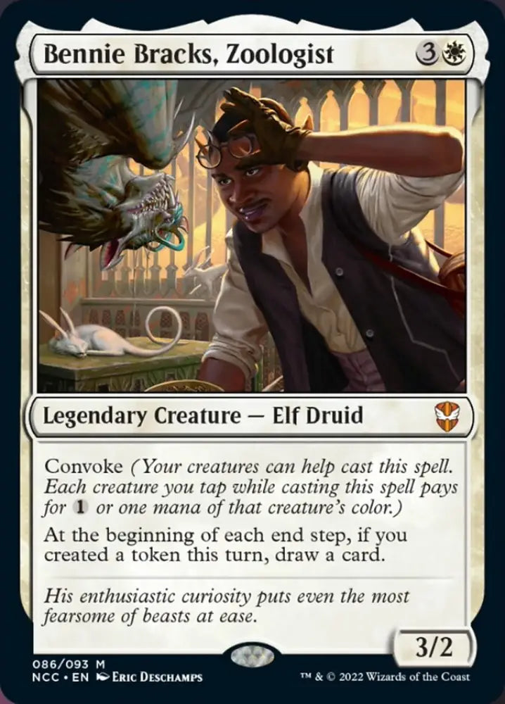 Bennie Bracks Zoologist [Streets of New Capenna Commander] - MTG Single