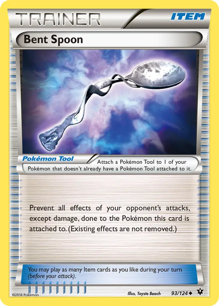 Bent Spoon (93/124) [XY: Fates Collide] - Pokemon Single