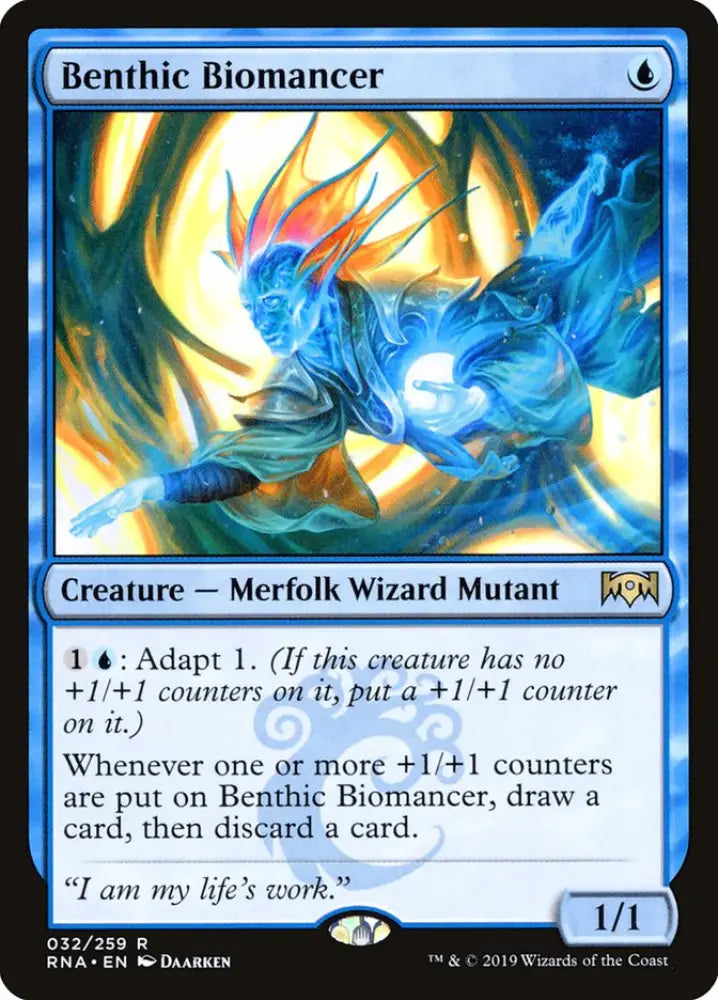 Benthic Biomancer [Ravnica Allegiance] - MTG Single