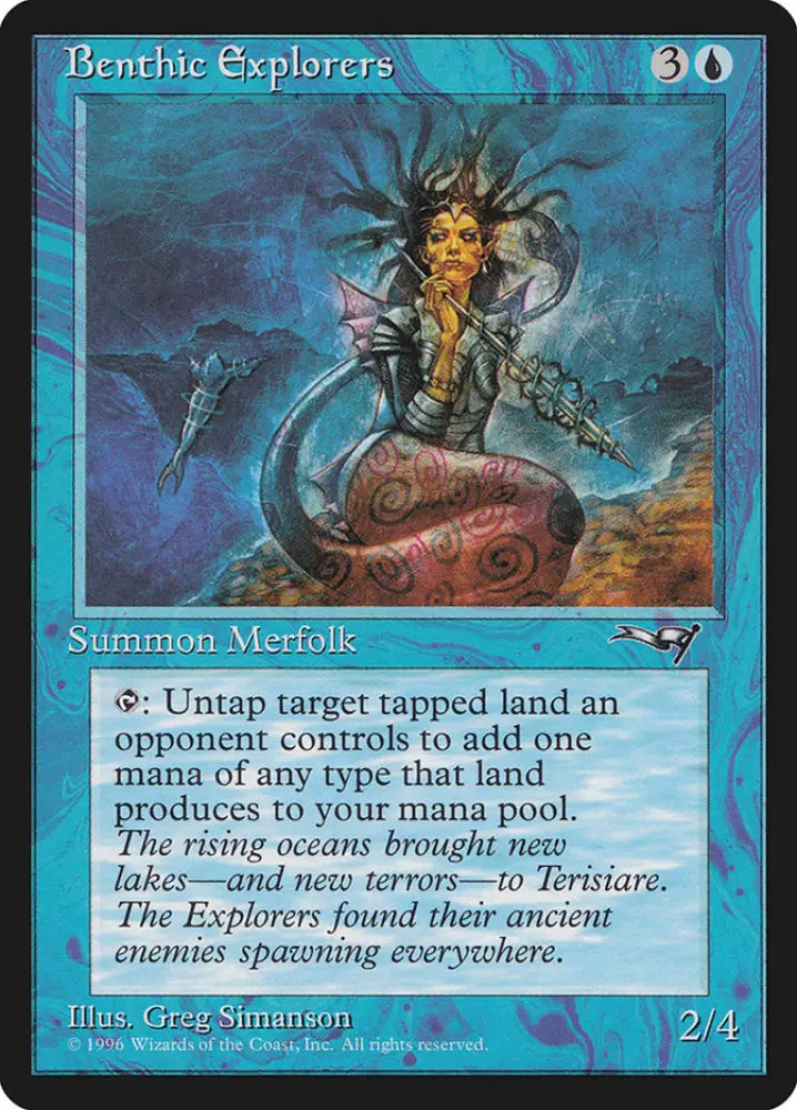Benthic Explorers (Looking Forward) [Alliances] - MTG Single
