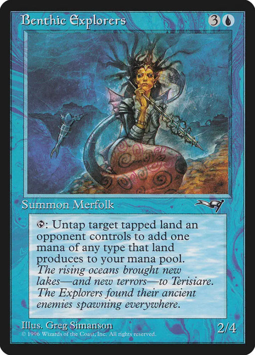 Benthic Explorers (Looking Forward) [Alliances] - MTG Single