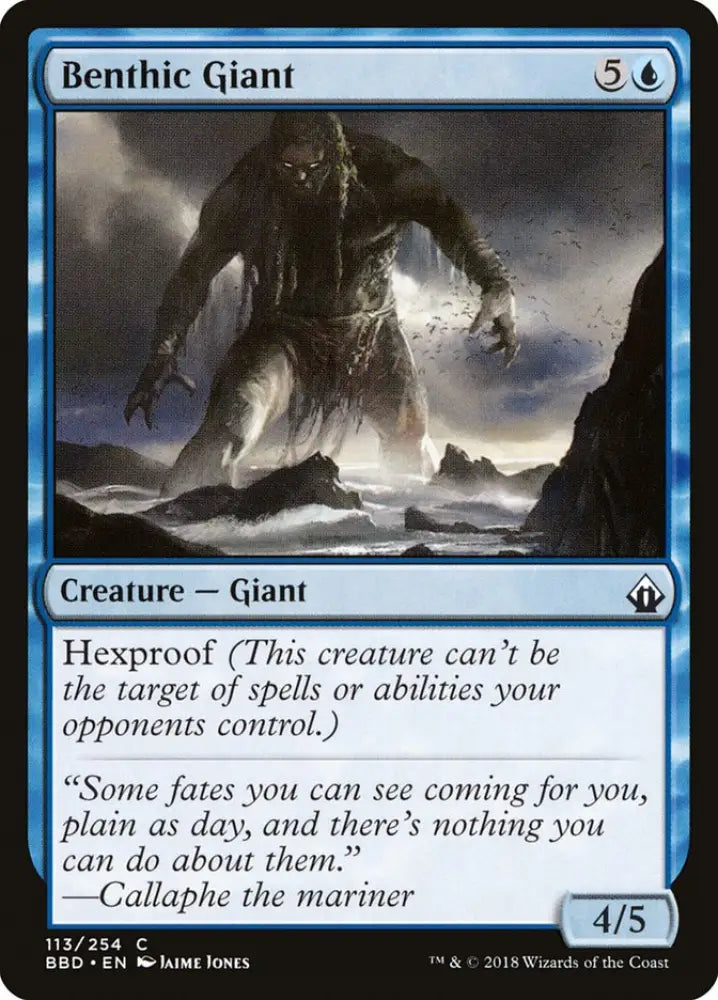 Benthic Giant [Battlebond] - MTG Single