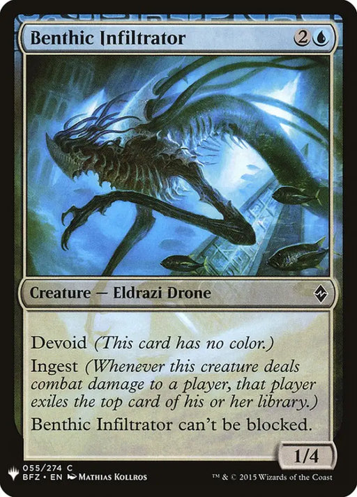 Benthic Infiltrator [Mystery Booster] - MTG Single