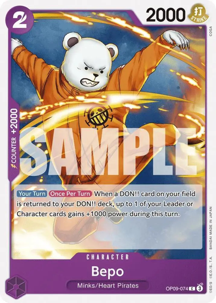 Bepo (OP09-074) [Emperors in the New World]
