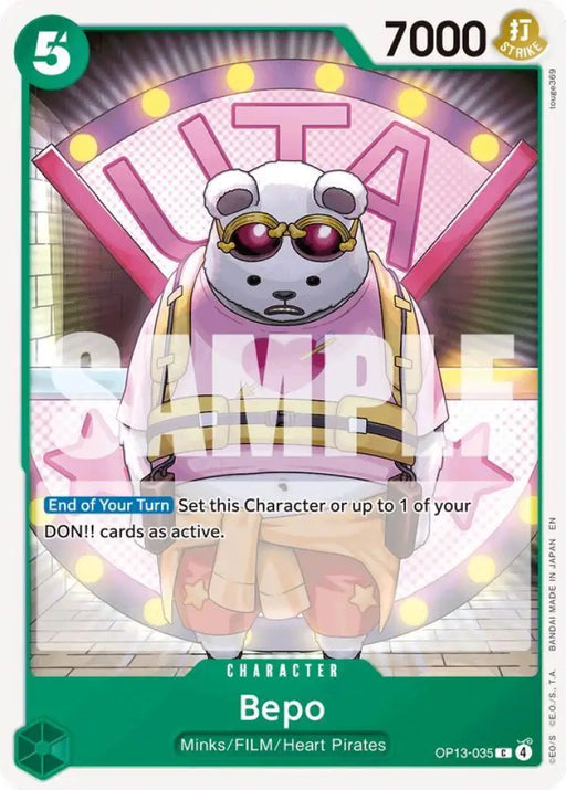 Bepo (OP13-035) [Carrying On His Will]