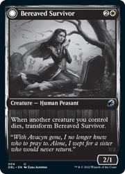 Bereaved Survivor // Dauntless Avenger [Innistrad: Double Feature] - MTG Single