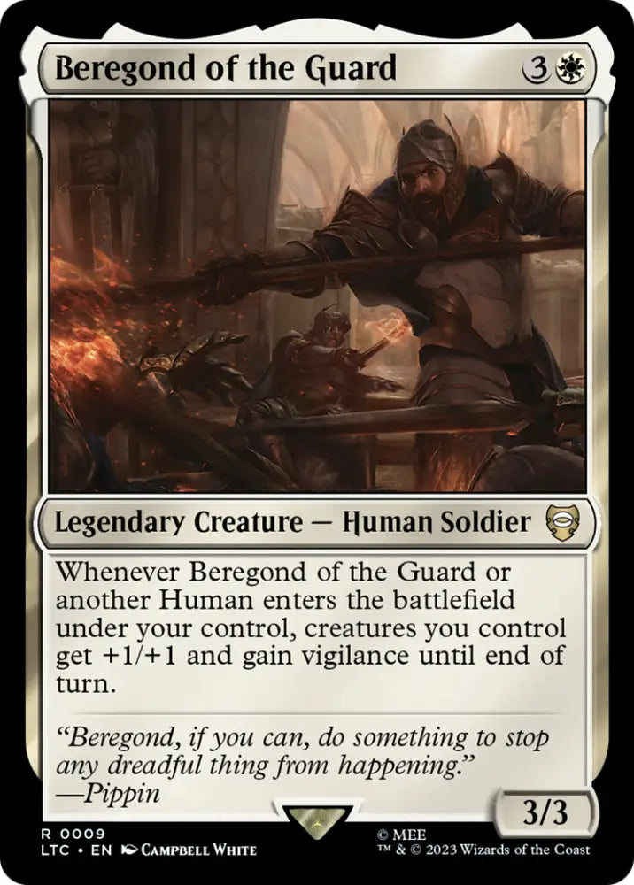 Beregond of the Guard [The Lord of the Rings: Tales of Middle-Earth Commander] - MTG Single