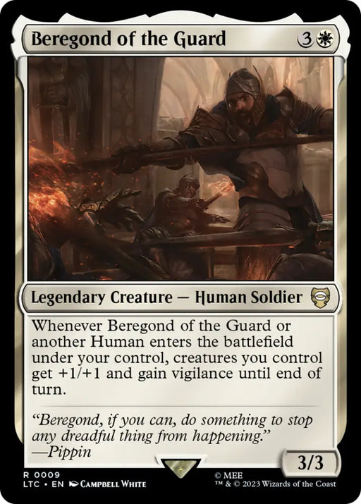 Beregond of the Guard [The Lord of the Rings: Tales of Middle-Earth Commander] - MTG Single