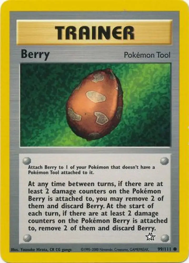 Berry (99/111) [Neo Genesis Unlimited] - Pokemon Single
