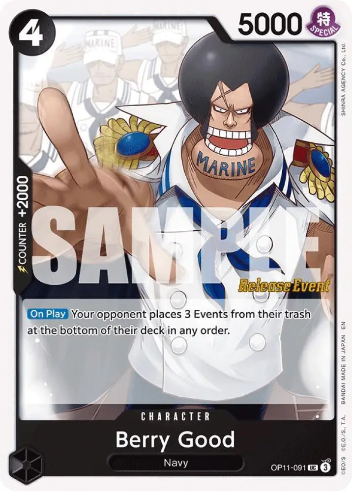 Berry Good (OP11-091) [A Fist of Divine Speed Release Event Cards]