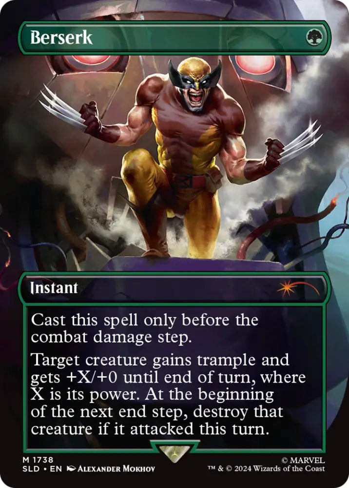 Berserk (1738) (Rainbow Foil) [Secret Lair Drop Series] - MTG Single