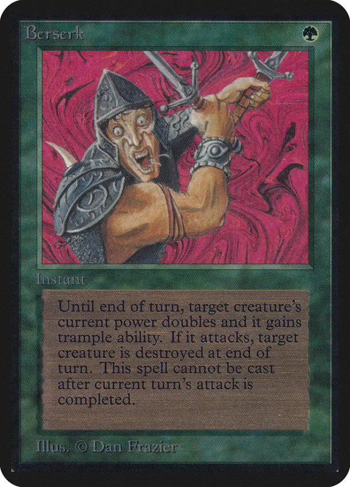 Berserk [Alpha Edition] - MTG Single