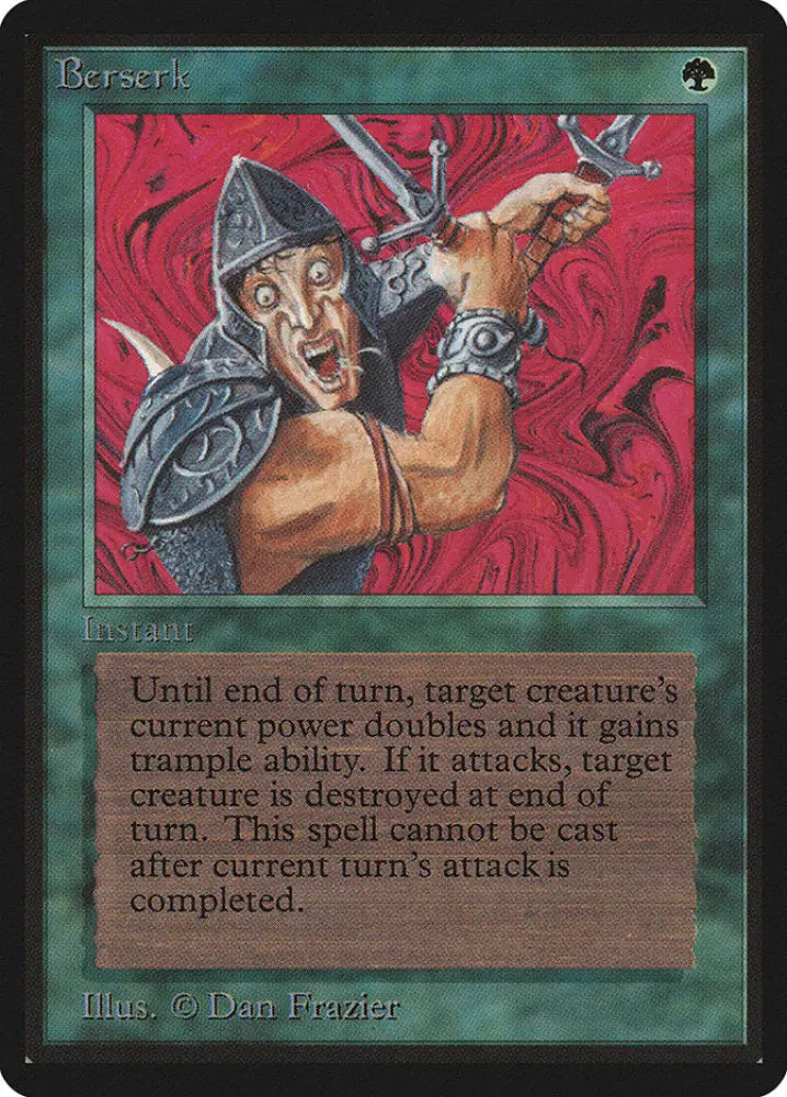 Berserk [Beta Edition] - MTG Single