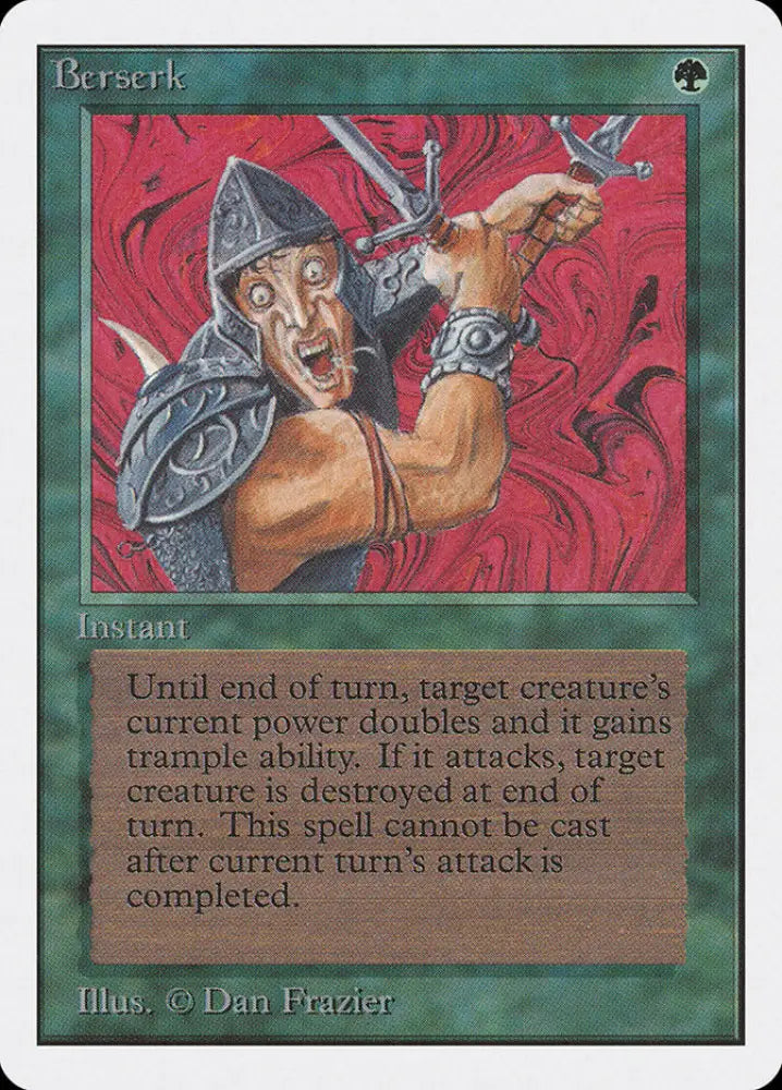 Berserk [Unlimited Edition] - MTG Single