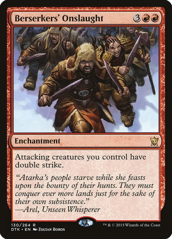 Berserkers’ Onslaught [Dragons of Tarkir] - MTG Single