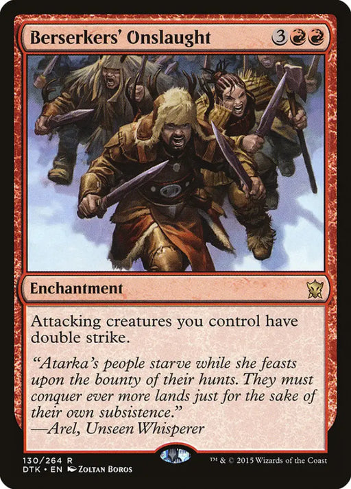 Berserkers’ Onslaught [Dragons of Tarkir] - MTG Single