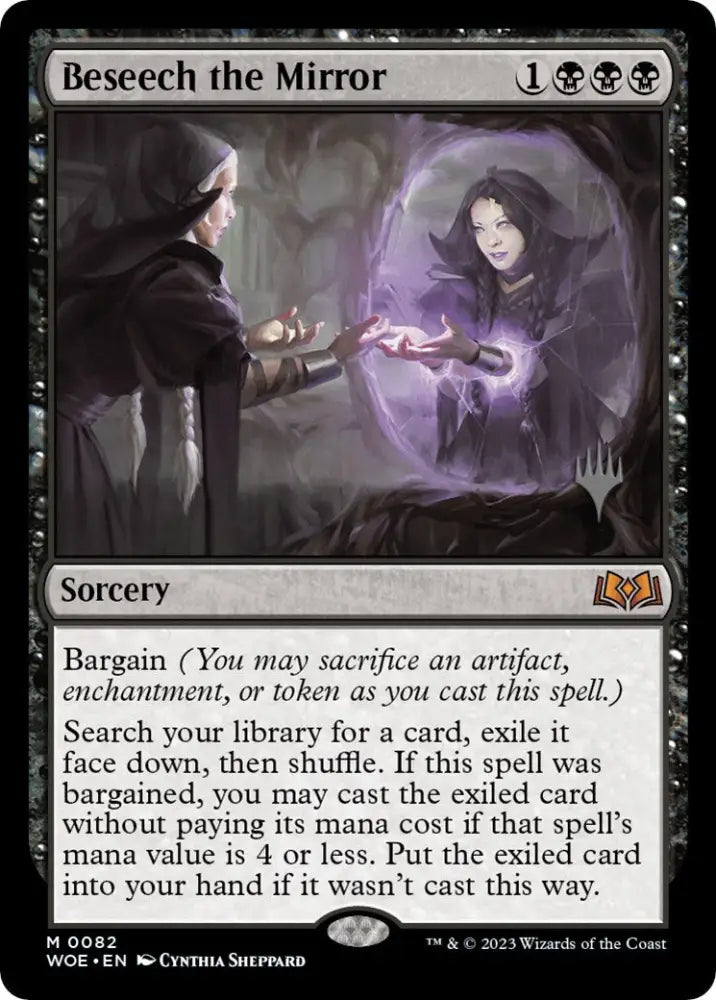 Beseech the Mirror (Promo Pack) [Wilds of Eldraine Promos] - MTG Single