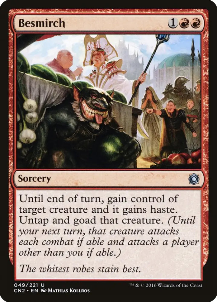 Besmirch [Conspiracy: Take the Crown] - MTG Single