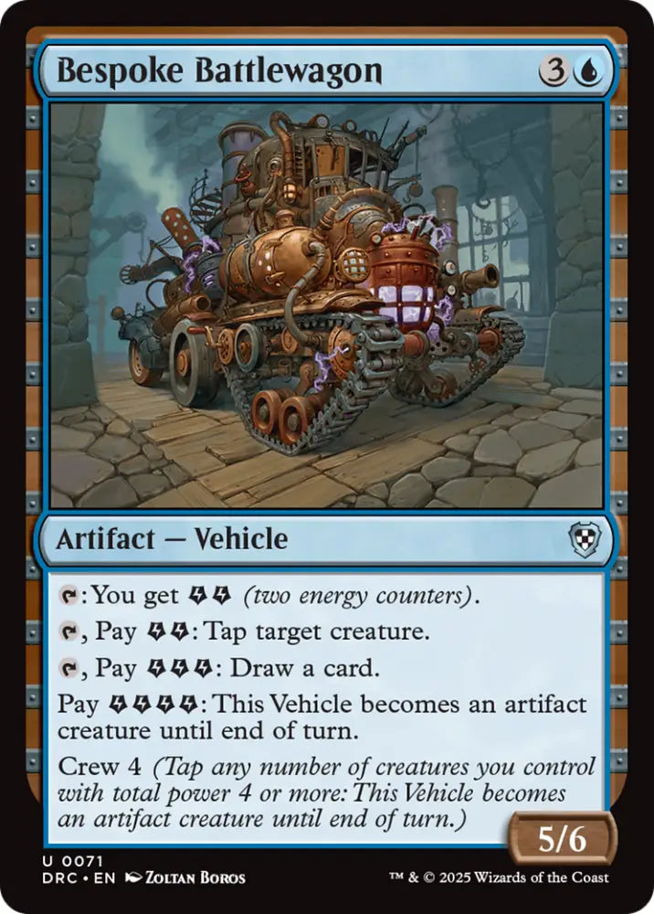 Bespoke Battlewagon [Aetherdrift Commander] - MTG Single