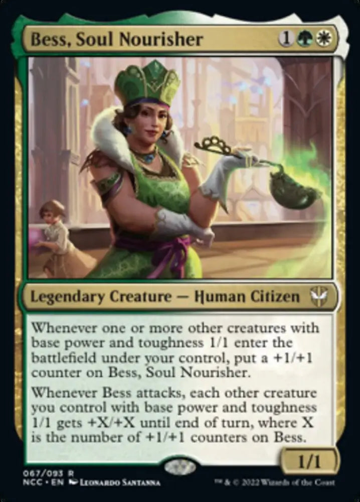 Bess Soul Nourisher [Streets of New Capenna Commander] - MTG Single