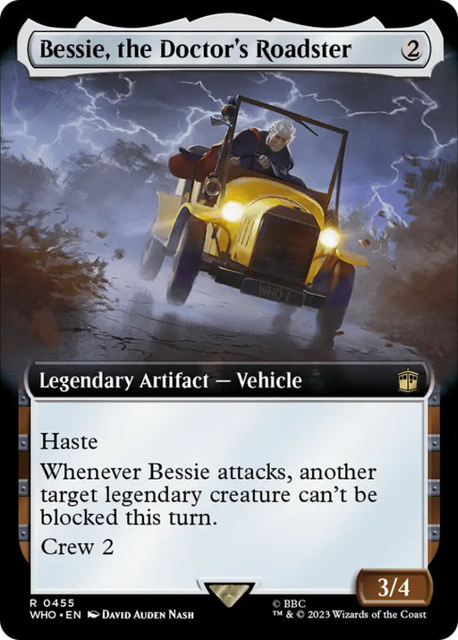 Bessie the Doctor’s Roadster (Extended Art) [Doctor Who] - MTG Single