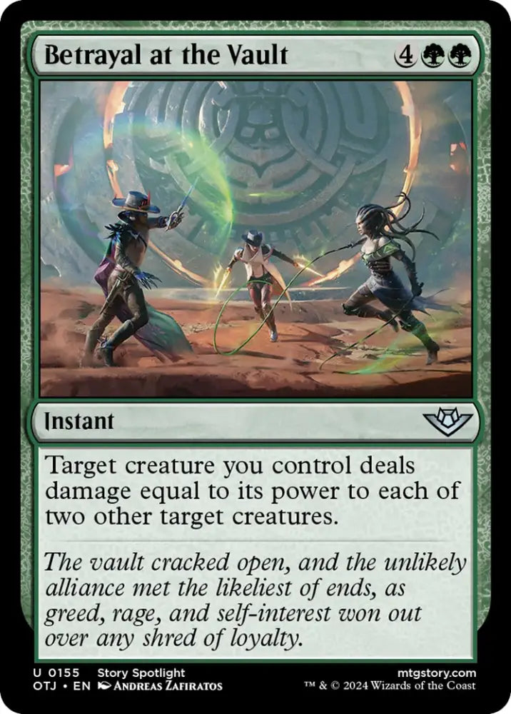 Betrayal at the Vault [Outlaws of Thunder Junction] - MTG Single