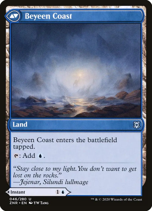 Beyeen Veil // Beyeen Coast [Zendikar Rising] - MTG Single