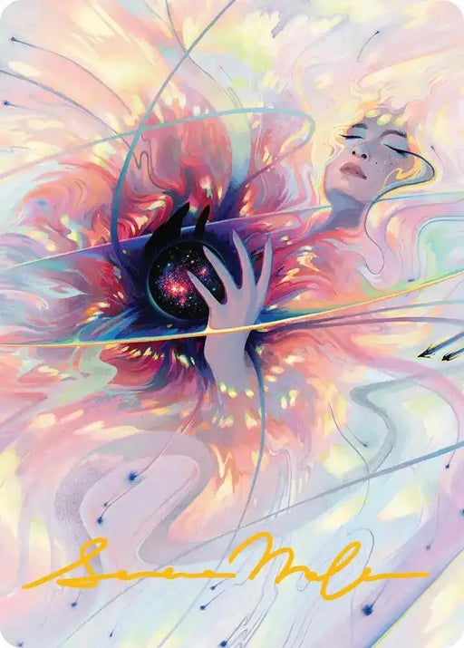 Beyond the Quiet Art Card (Gold-Stamped Signature) (38) [Edge of Eternities Art Series]