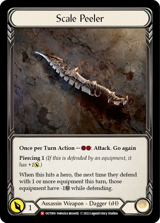 Scale Peeler [Outsiders] Rainbow Foil
