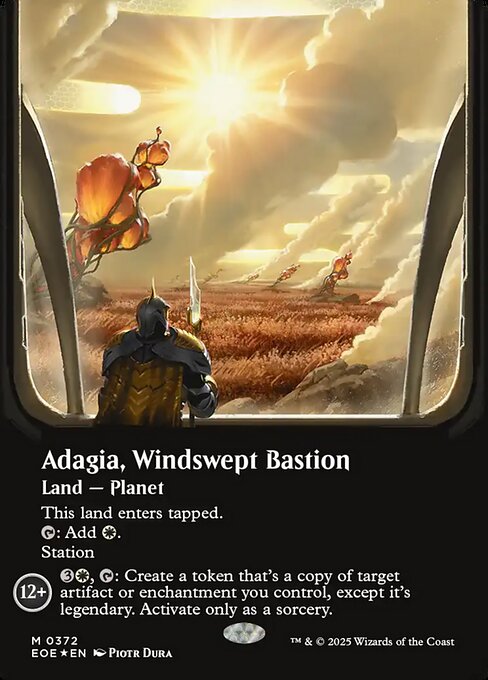 Adagia, Windswept Bastion (372) [Edge of Eternities]