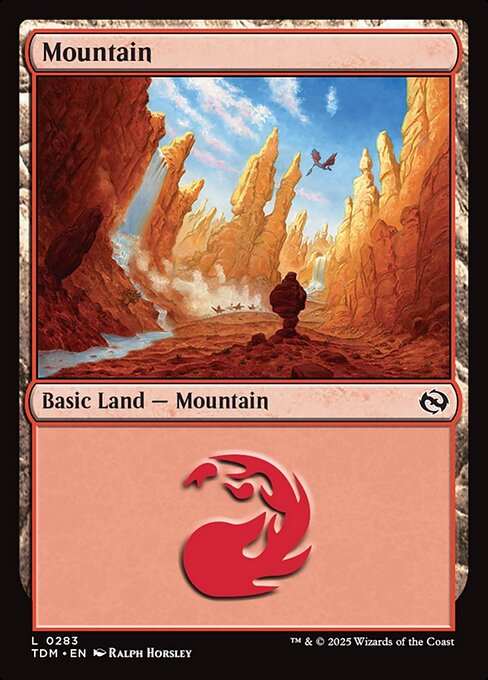 Mountain (283) [Tarkir: Dragonstorm]
