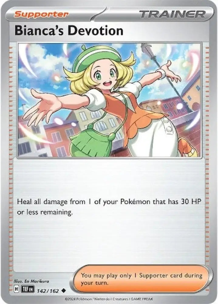 Bianca’s Devotion (142/162) [Scarlet & Violet: Temporal Forces] - Pokemon Single
