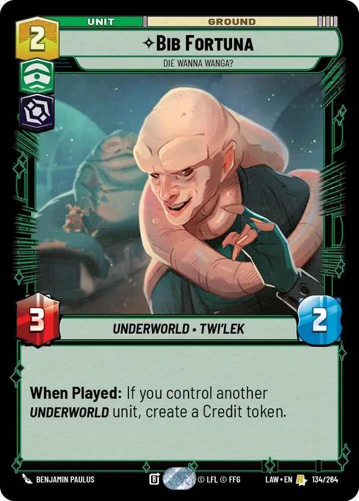 Bib Fortuna - Die Wanna Wanga? (134/264) [A Lawless Time]