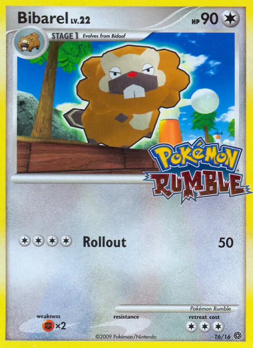 Bibarel (16/16) [Pokémon Rumble] - Pokemon Single