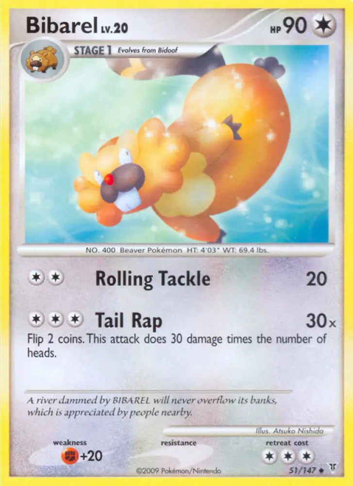 Bibarel (51/147) [Platinum: Supreme Victors] - Pokemon Single