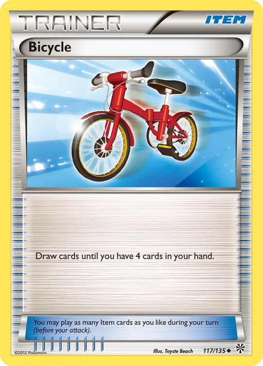 Bicycle (117/135) [Black & White: Plasma Storm] - Pokemon Single