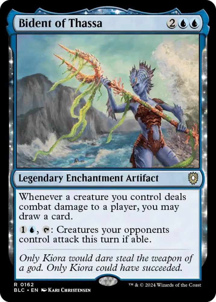 Bident of Thassa [Bloomburrow Commander] - MTG Single