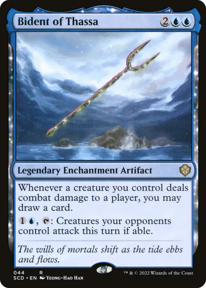 Bident of Thassa [Starter Commander Decks] - MTG Single