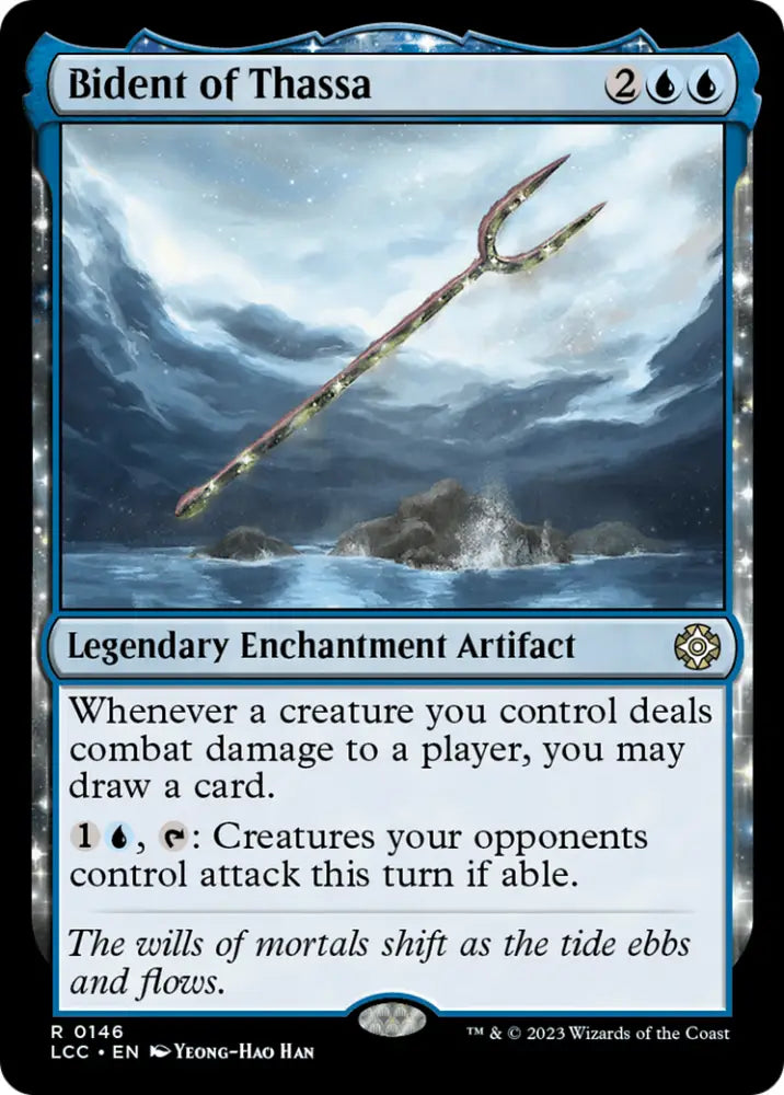 Bident of Thassa [The Lost Caverns of Ixalan Commander] - MTG Single