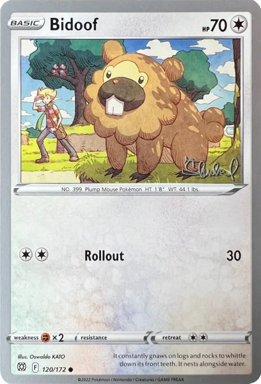Bidoof (120/172) (ADP - Ondrej Skubal) [World Championships 2022] - Pokemon Single