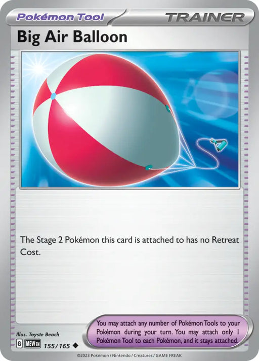 Big Air Balloon (155/165) [Scarlet & Violet 151] - Pokemon Single