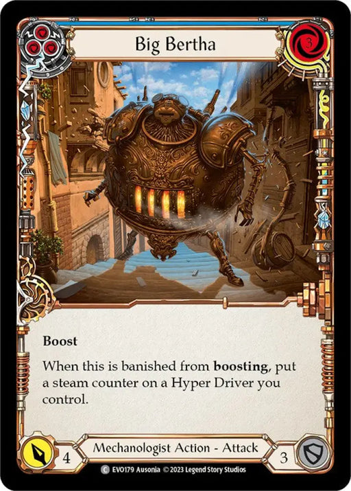 Big Bertha (Blue) [Bright Lights] Rainbow Foil - Flesh And Blood Single