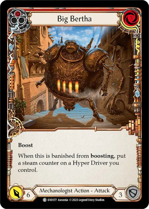 Big Bertha (Red) [Bright Lights] Rainbow Foil - Flesh And Blood Single