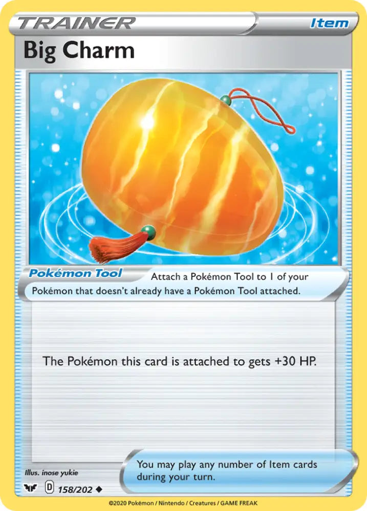 Big Charm (158/202) [Sword & Shield: Base Set] - Pokemon Single