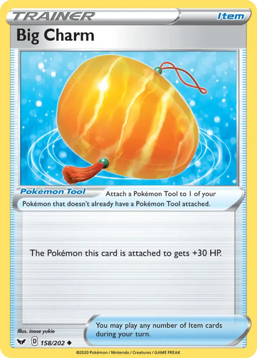 Big Charm (158/202) [Sword & Shield: Base Set] - Pokemon Single