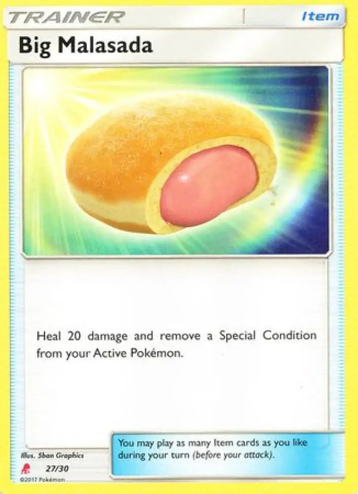 Big Malasada (27/30) [Sun & Moon: Trainer Kit - Lycanroc] - Pokemon Single