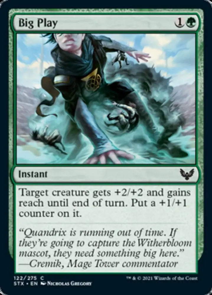 Big Play [Strixhaven: School of Mages] - MTG Single